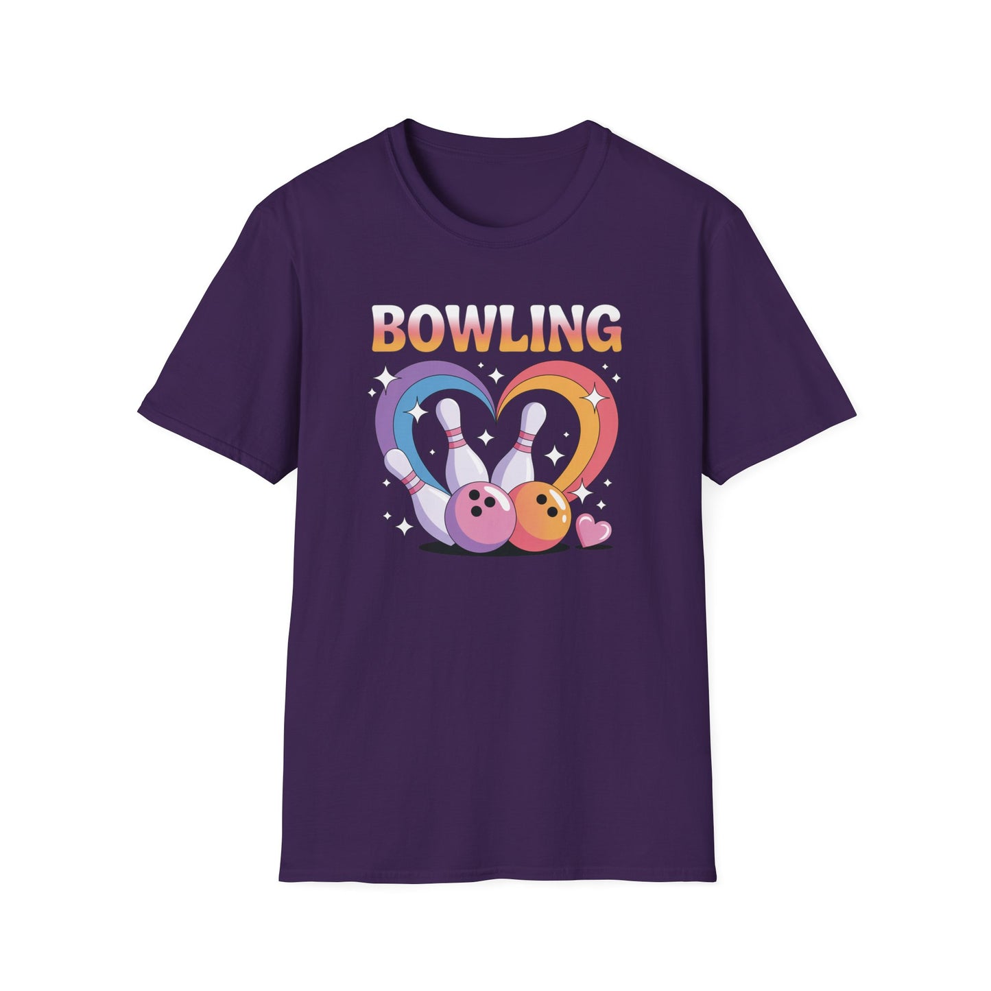 Bowling rainbow heart T-Shirt