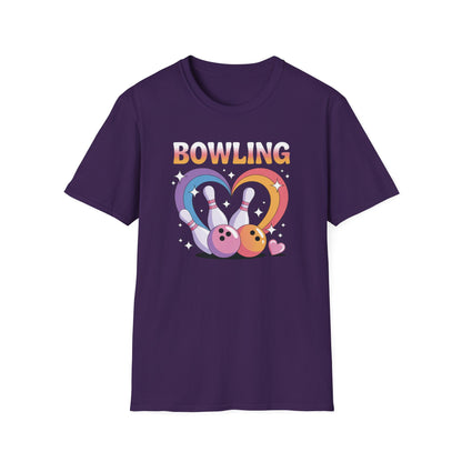 Bowling rainbow heart T-Shirt