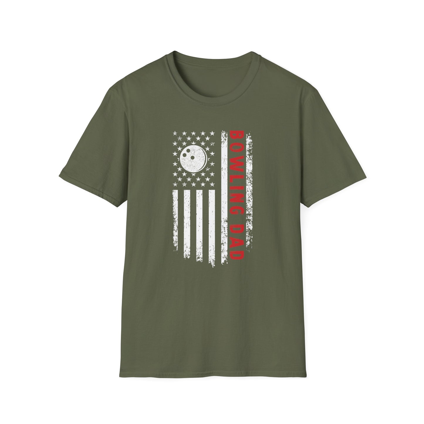 Bowling Dad USA T-Shirt
