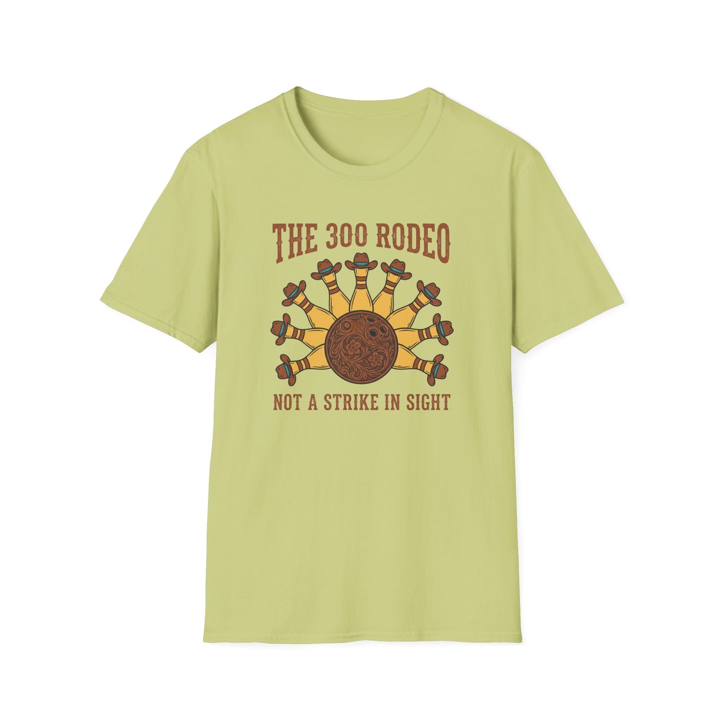 300 rodeo funny bowling T-Shirt