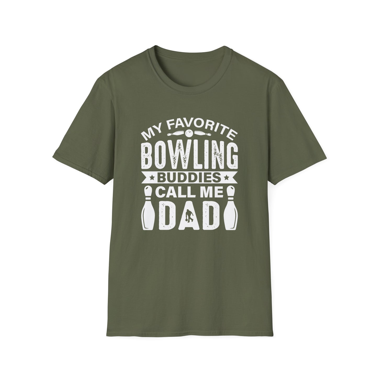 My favorite bowling buddies call me Dad T-Shirt
