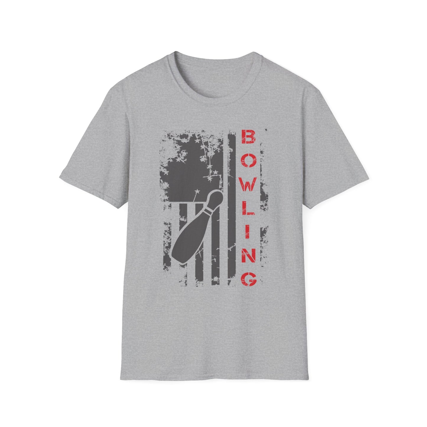 Bowling USA grey design T-Shirt