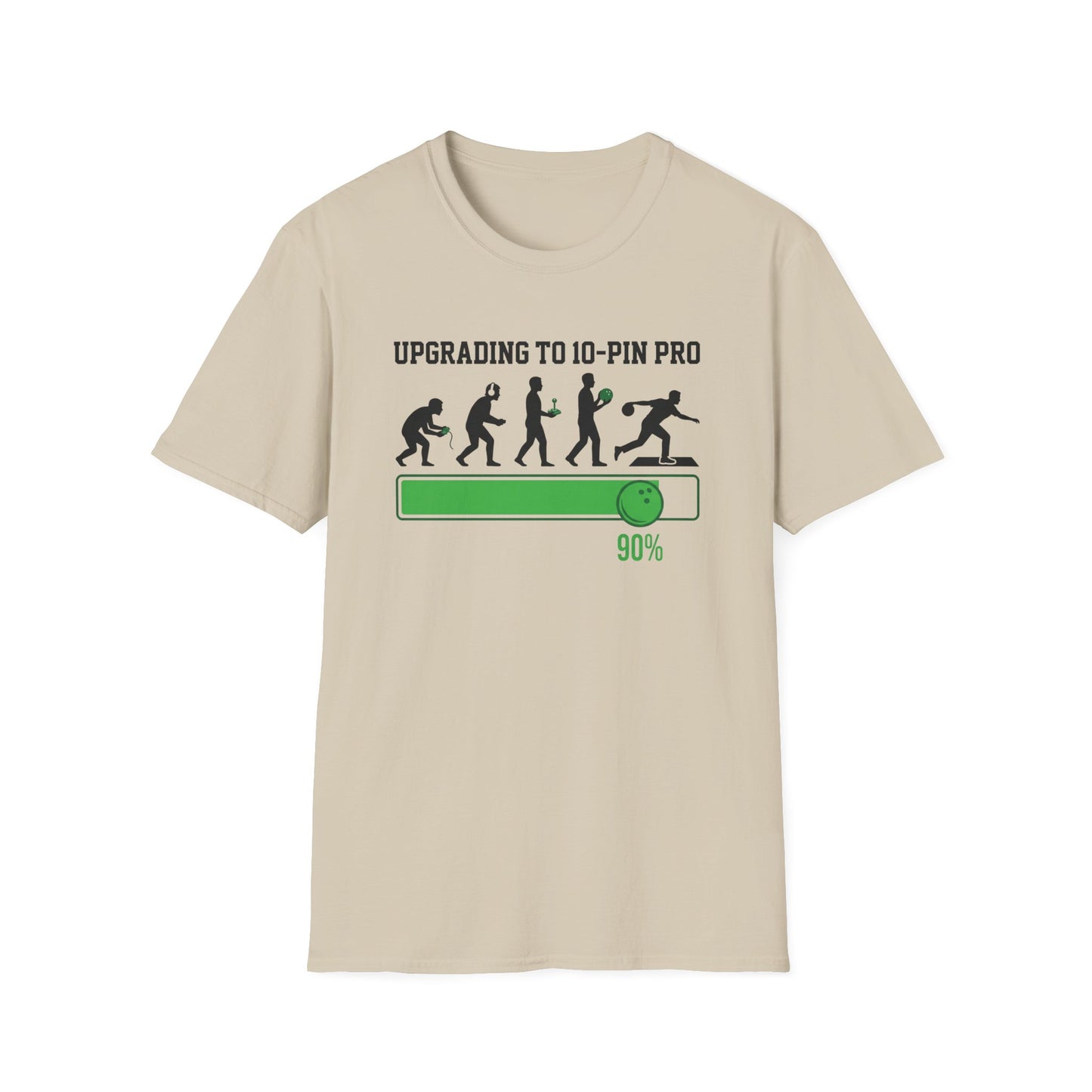 10 pin pro progress bowling T-Shirt
