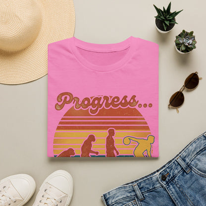 Progress retro bowling sunset T-Shirt