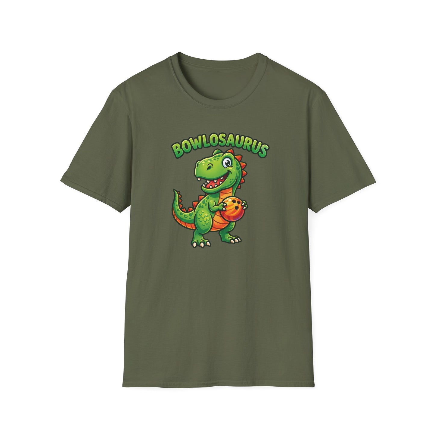 Small bowlosauras funny bowling T-Shirt
