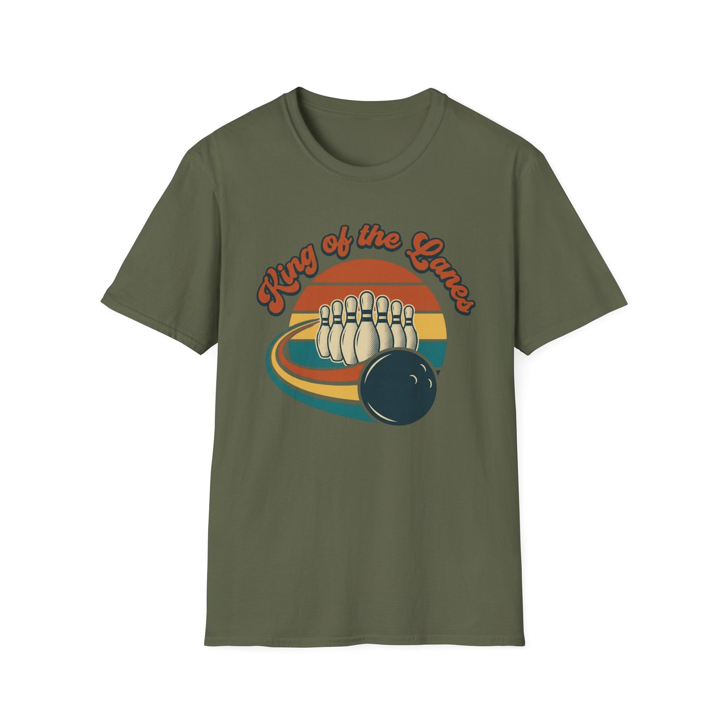 King of the lanes retro T-Shirt