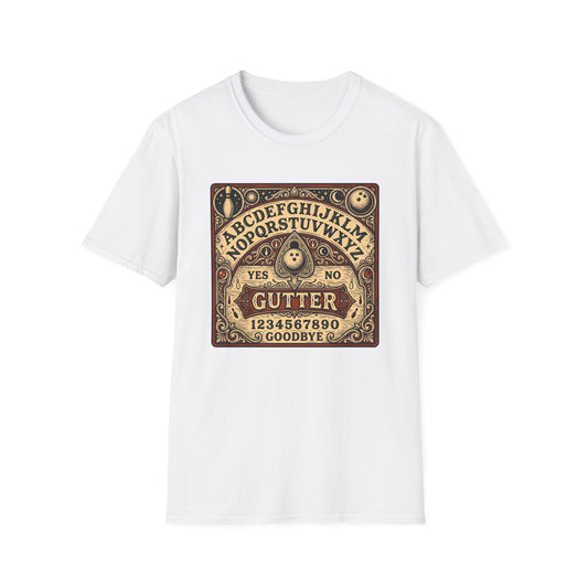 Funny gutter Ouija board design T-Shirt