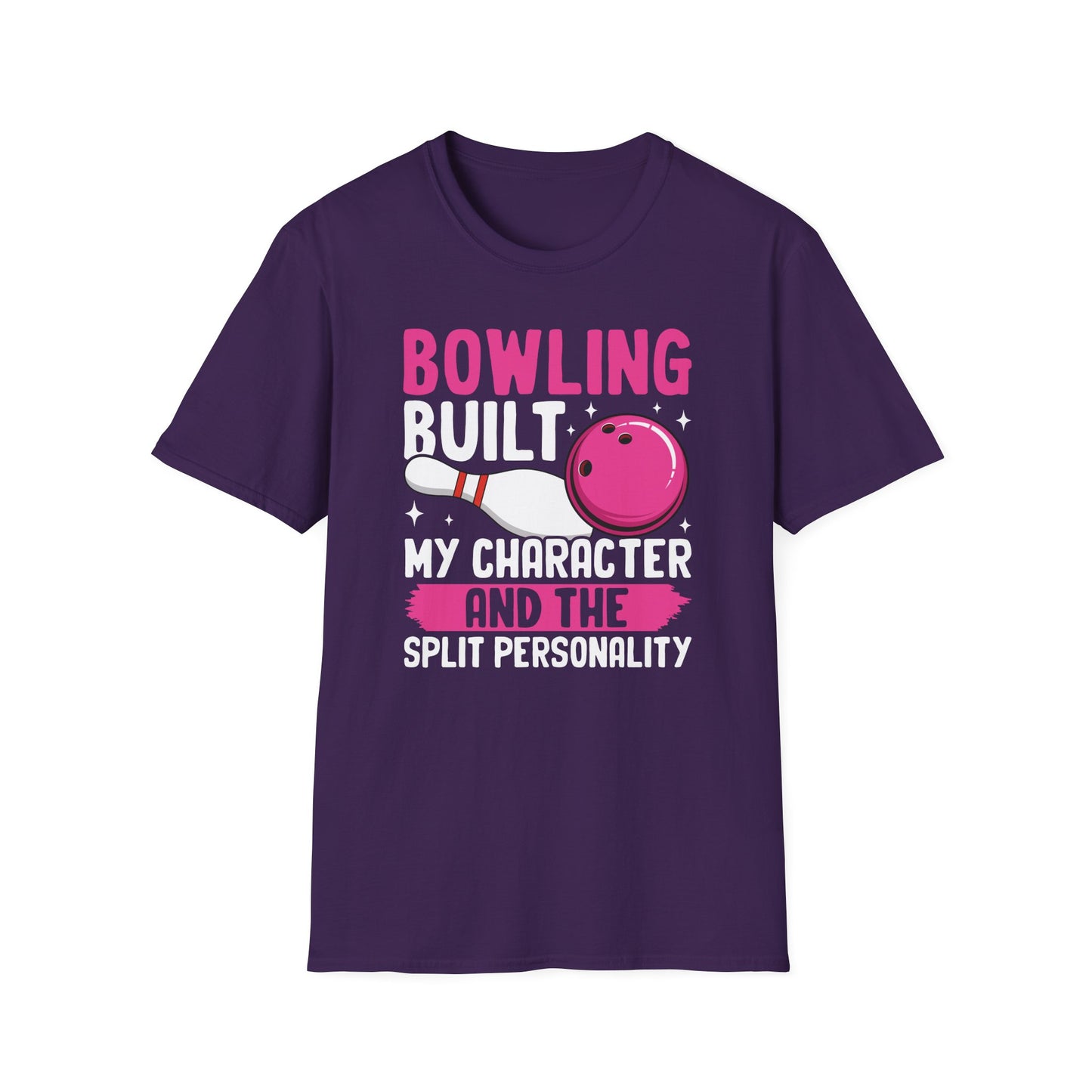 Funny bowling split personality T-Shirt