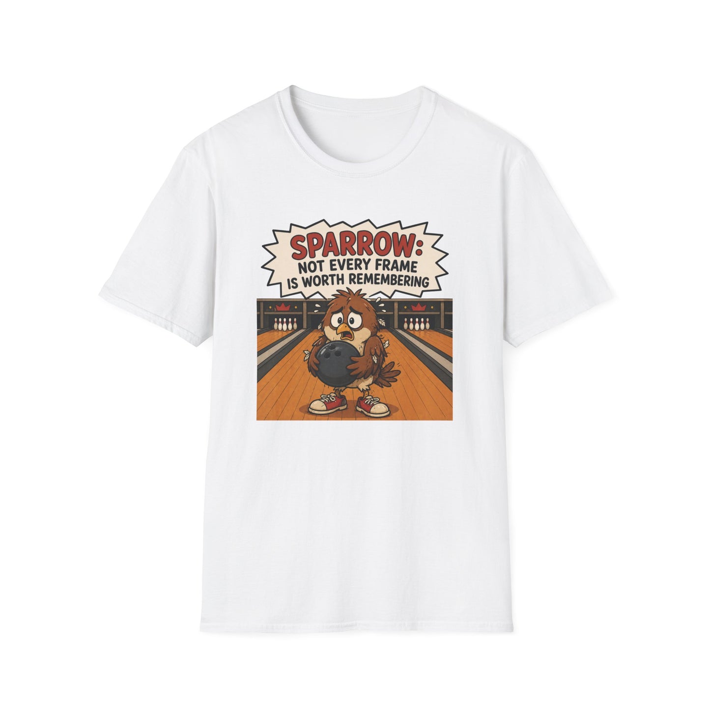 Sparrow funny bowling T-Shirt