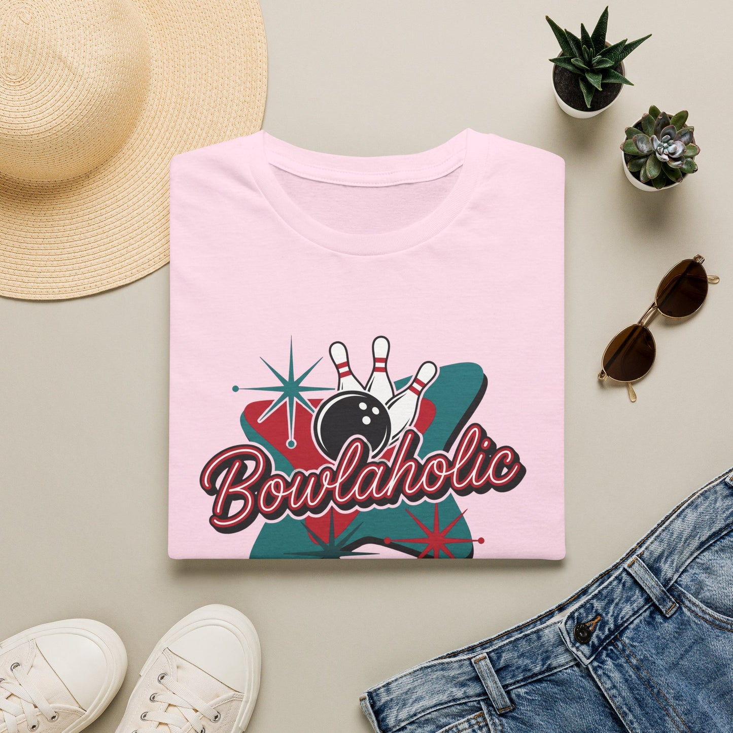 Bowlaholic retro T-Shirt