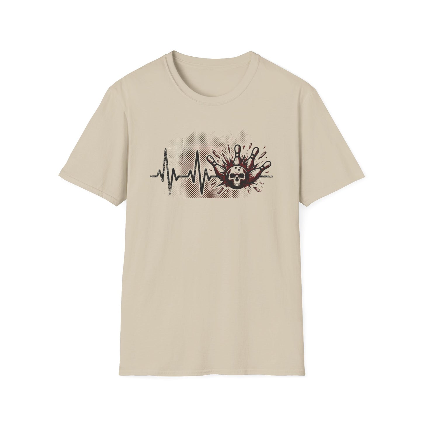 Heartline skull design T-Shirt