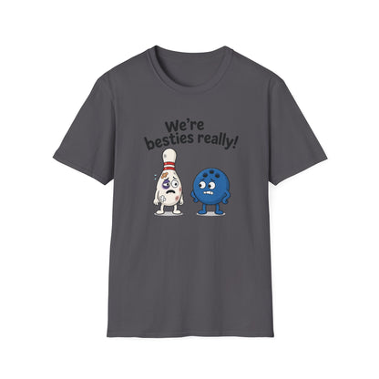 Besties funny bowling T-Shirt