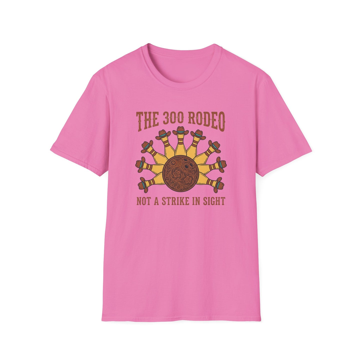 300 rodeo funny bowling T-Shirt