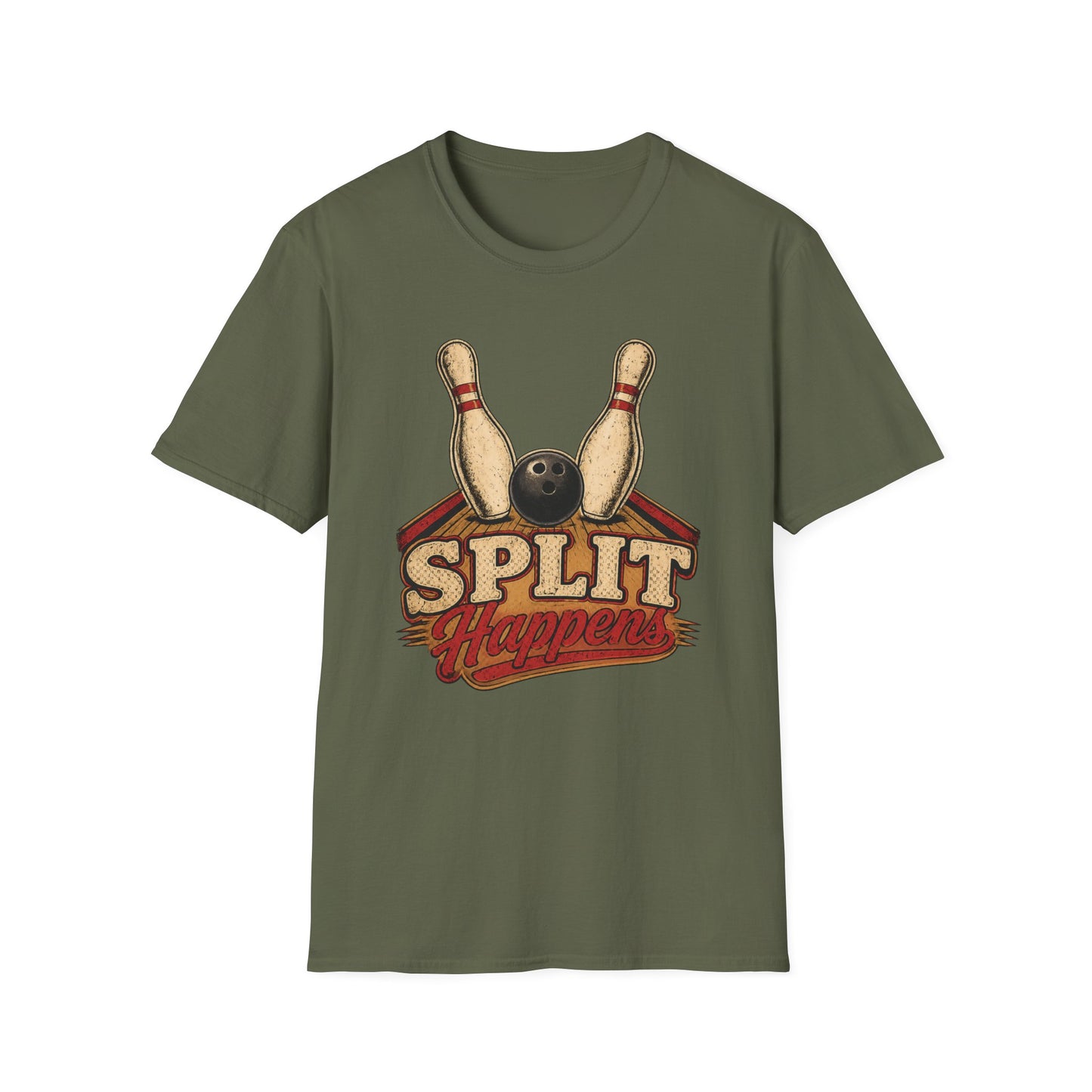 Split happens retro funny T-Shirt