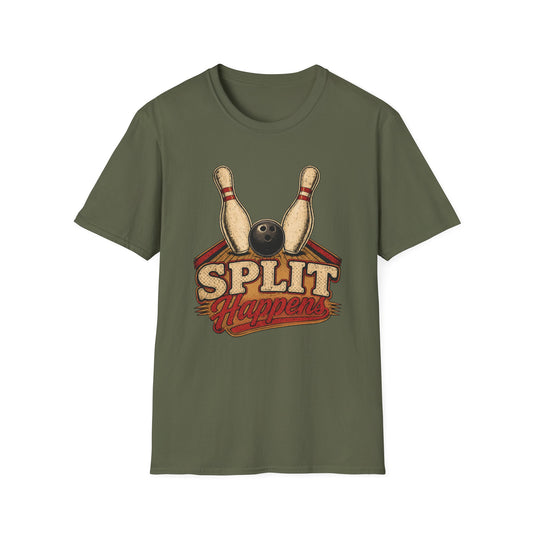 Split happens retro funny T-Shirt