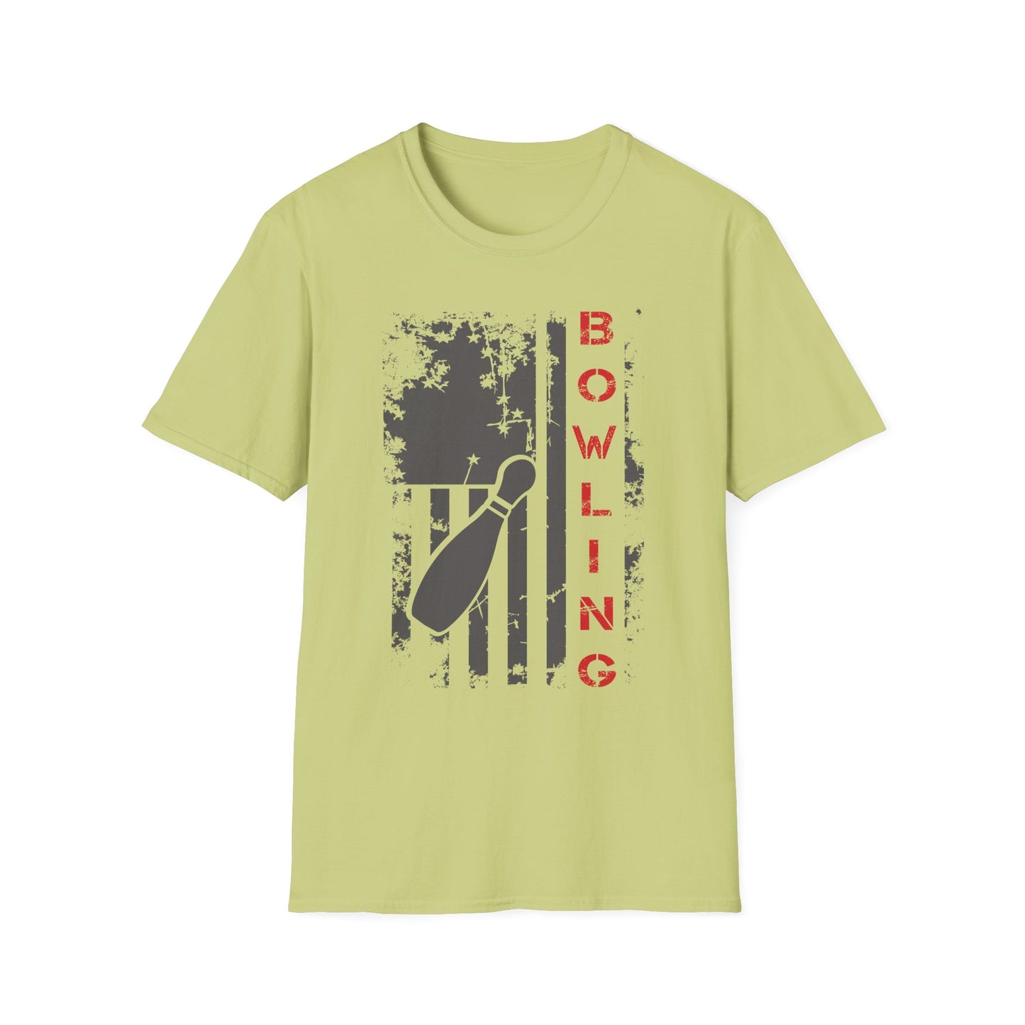 Bowling USA grey design T-Shirt