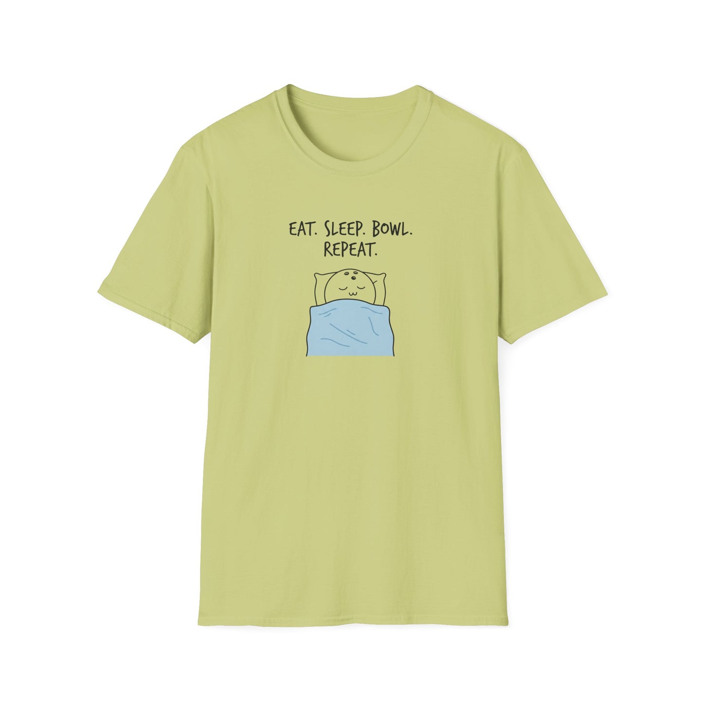 Eat, sleep bowl, repeat design T-Shirt