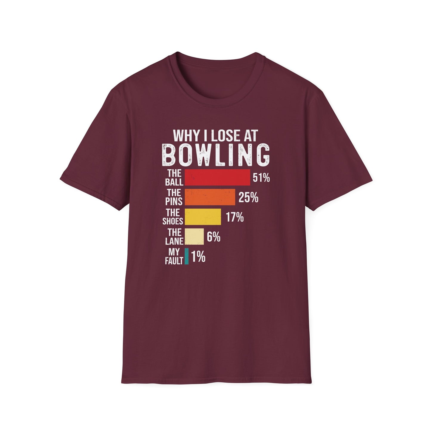 Funny why i lose at bowling T-Shirt