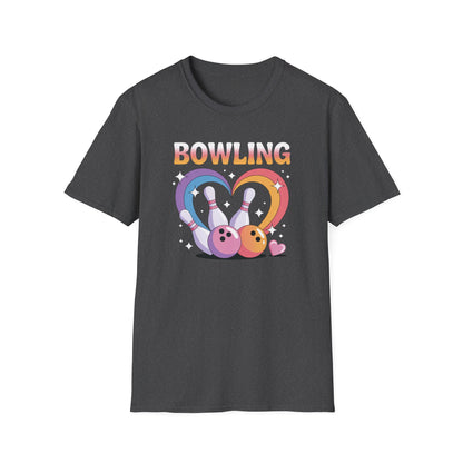 Bowling rainbow heart T-Shirt