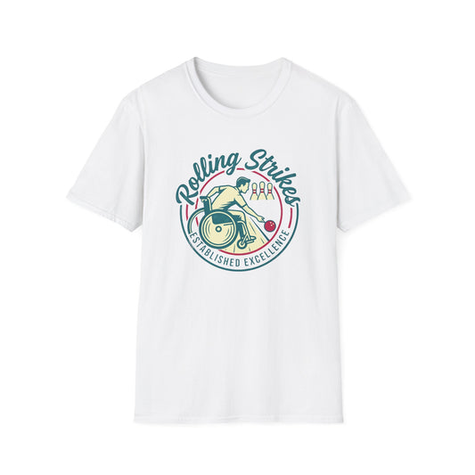 Wheelchair bowler bowling design T-Shirt