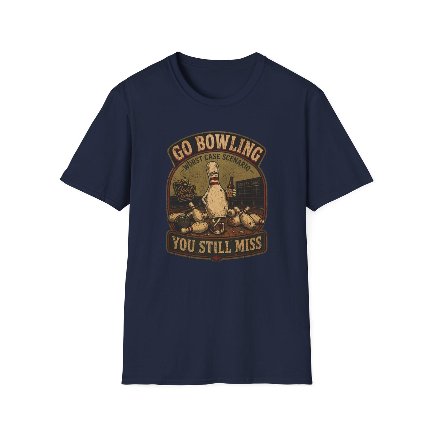 Go Bowling funny T-Shirt