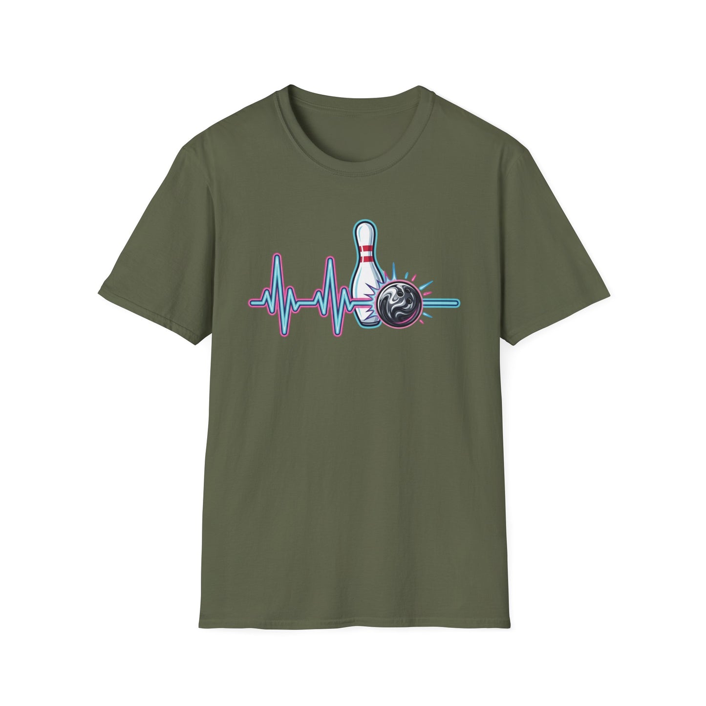 Bowling heart line T-Shirt