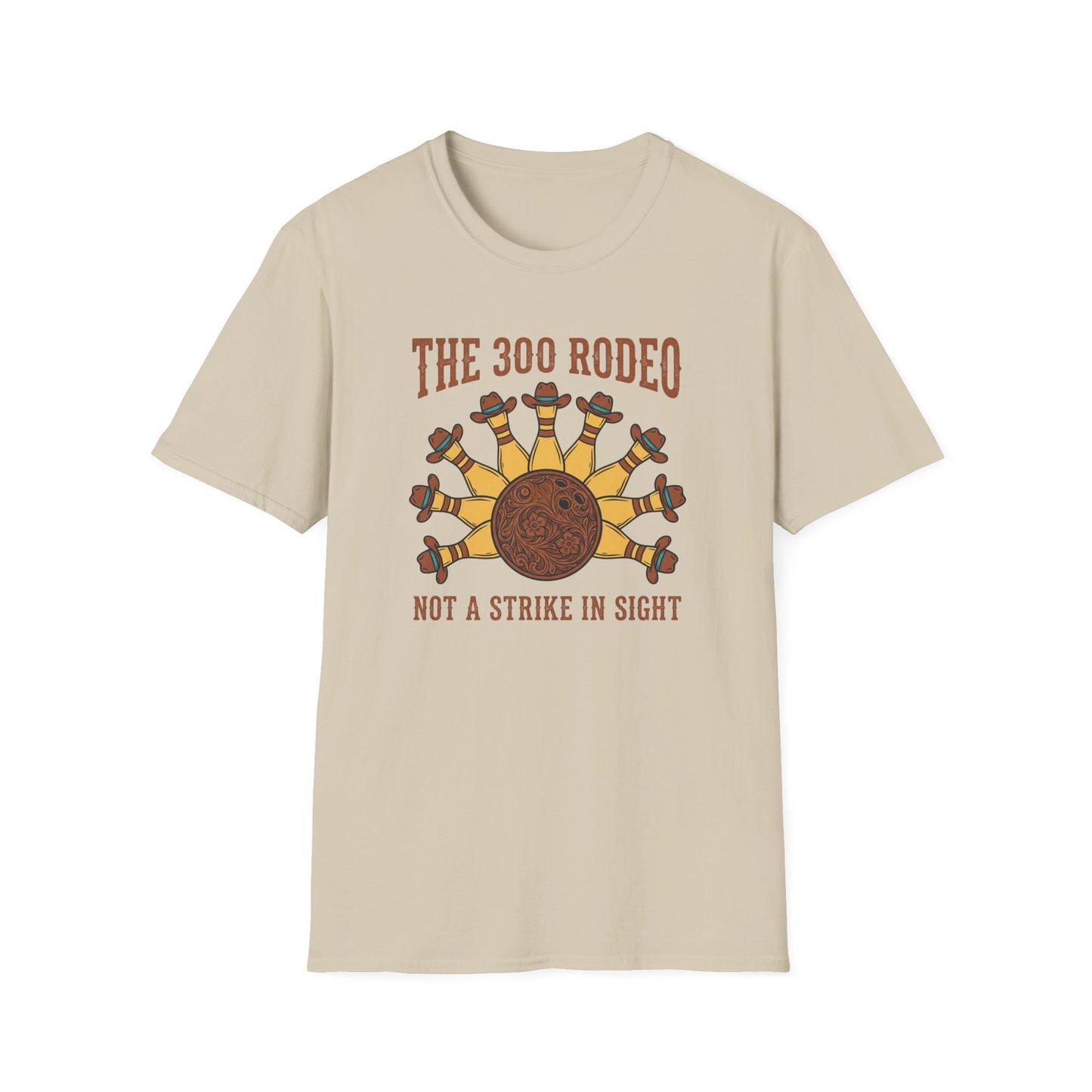 300 rodeo funny bowling T-Shirt