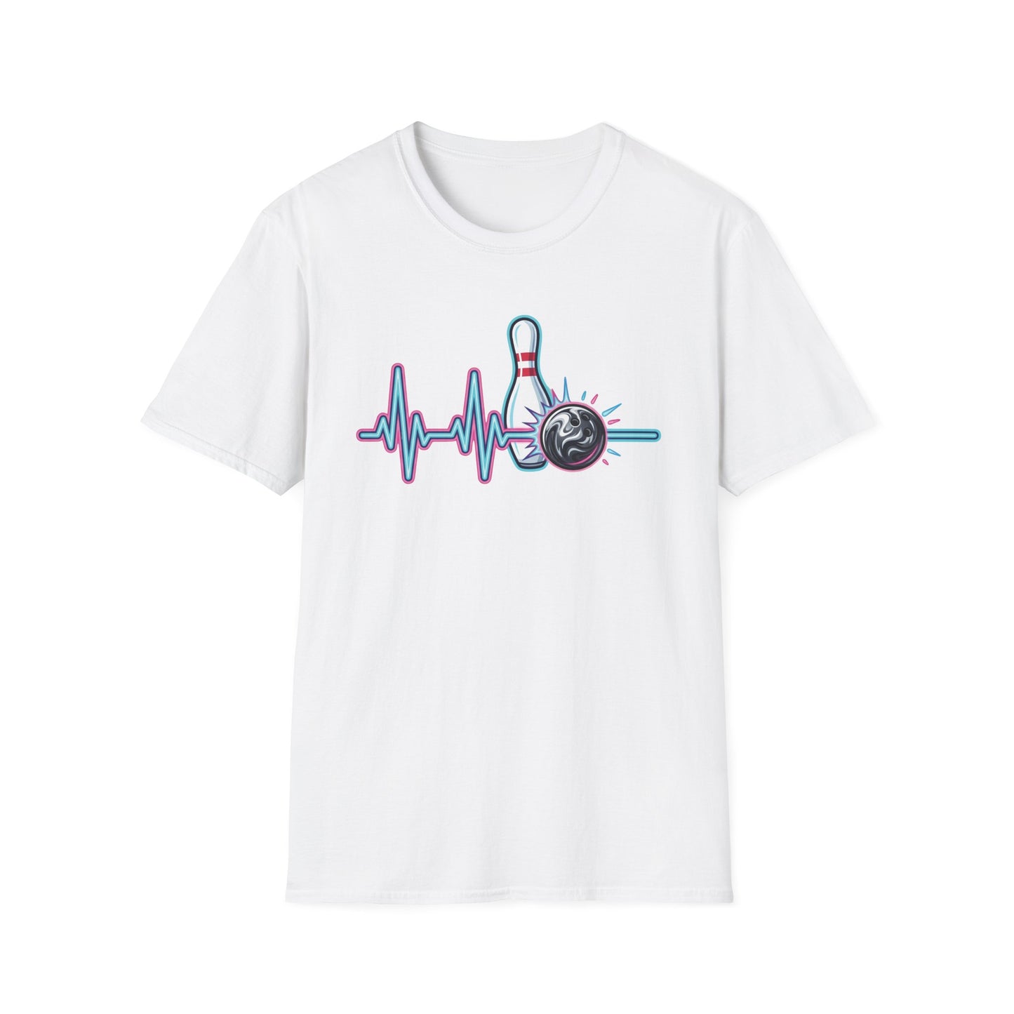 Bowling heart line T-Shirt