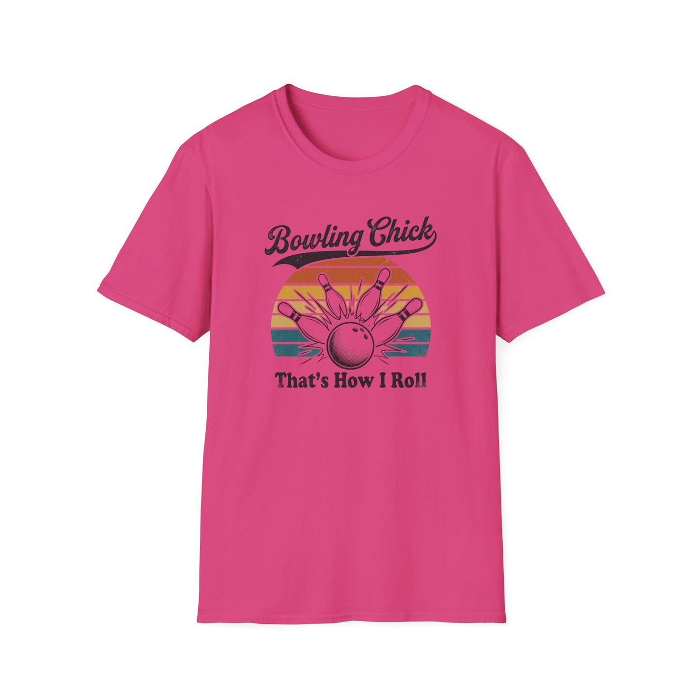 Bowling chick retro T-Shirt