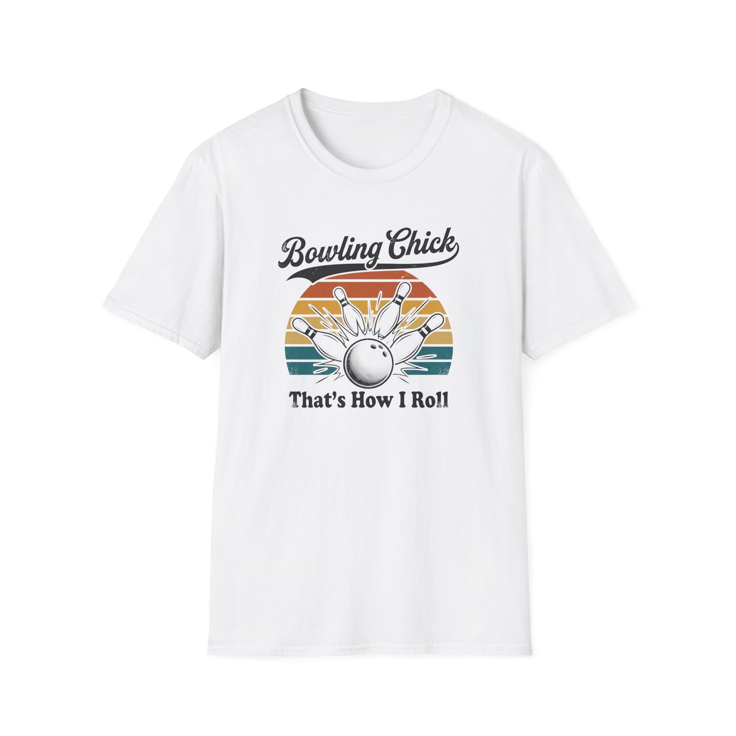 Bowling chick retro T-Shirt