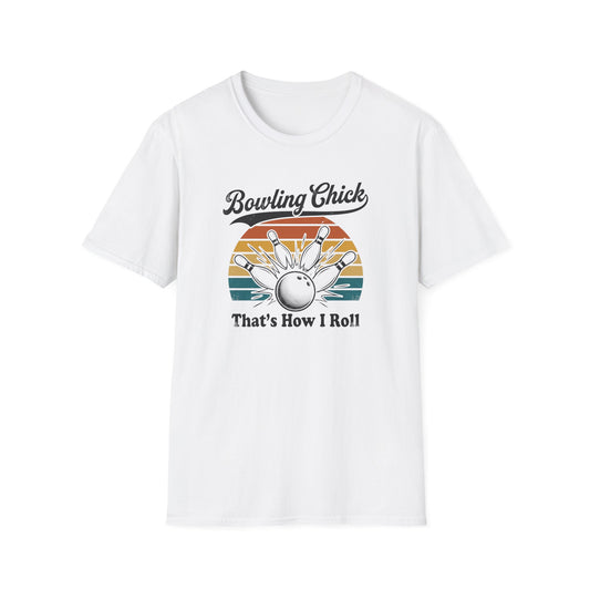 Bowling chick retro T-Shirt