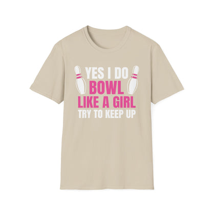 Bowl like a girl T-Shirt