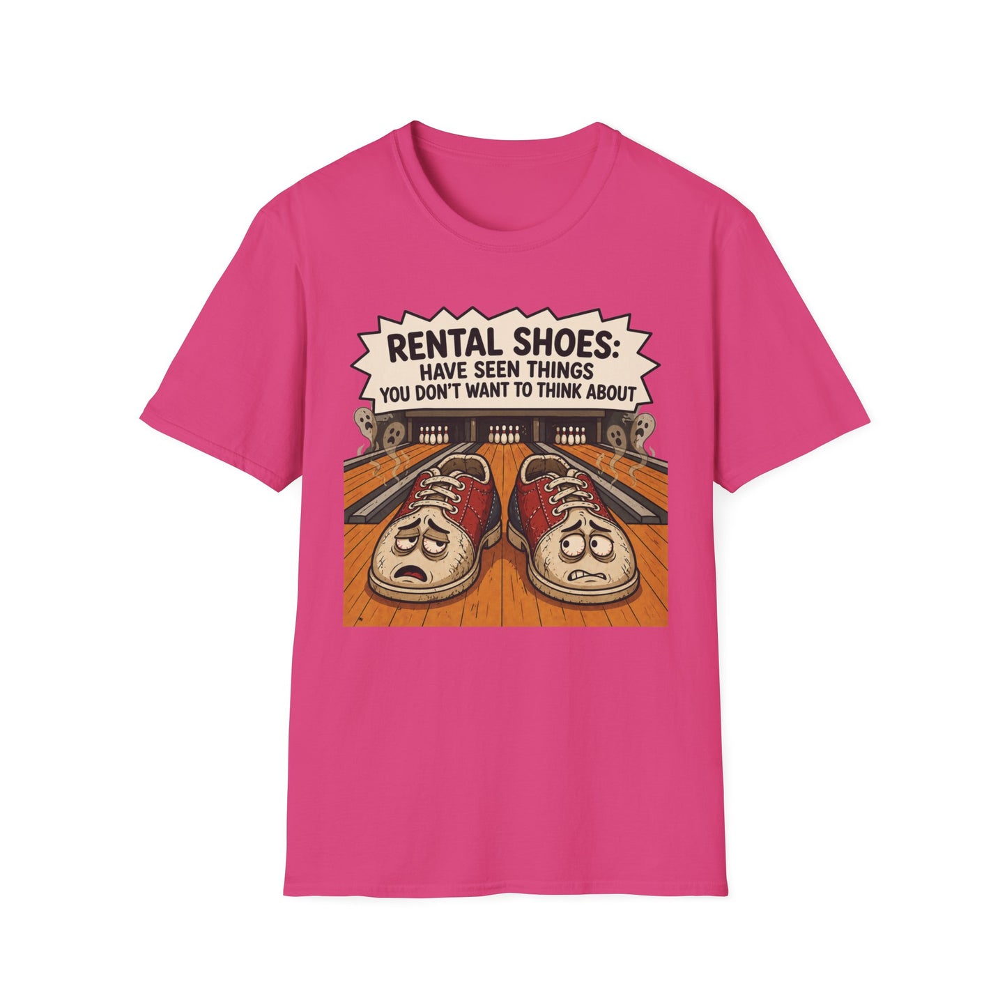 Rental shoes funny bowling T-Shirt