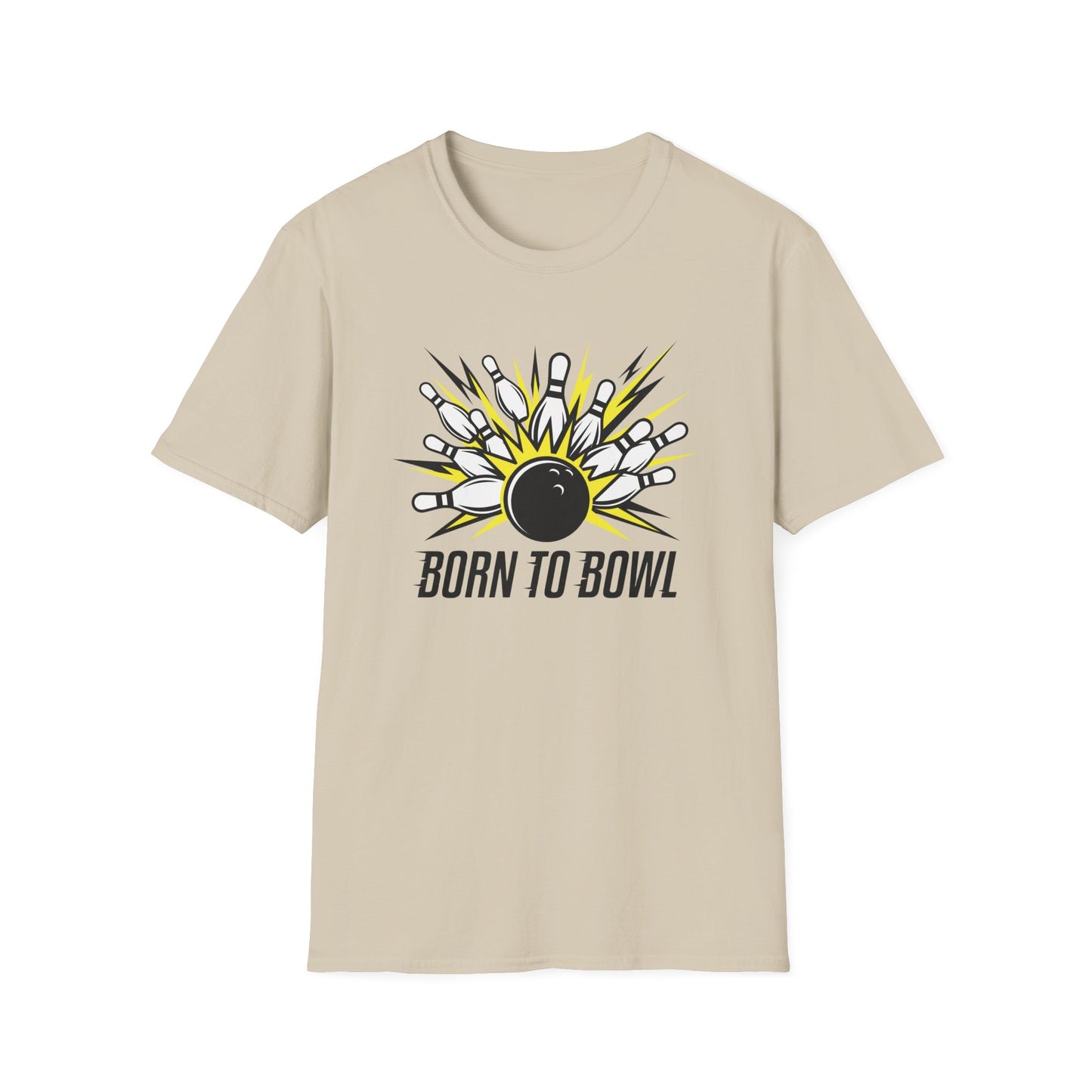 Born to bowl minimal design T-Shirt