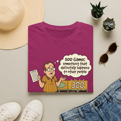 300 game funny bowling T-Shirt