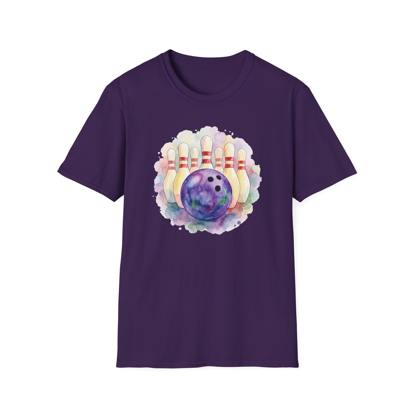 Watercolor cute bowling T-Shirt