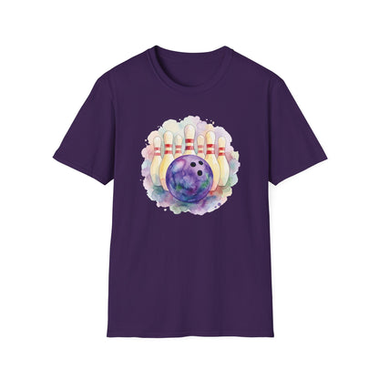 Watercolor cute bowling T-Shirt