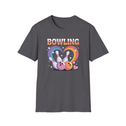Bowling rainbow heart T-Shirt
