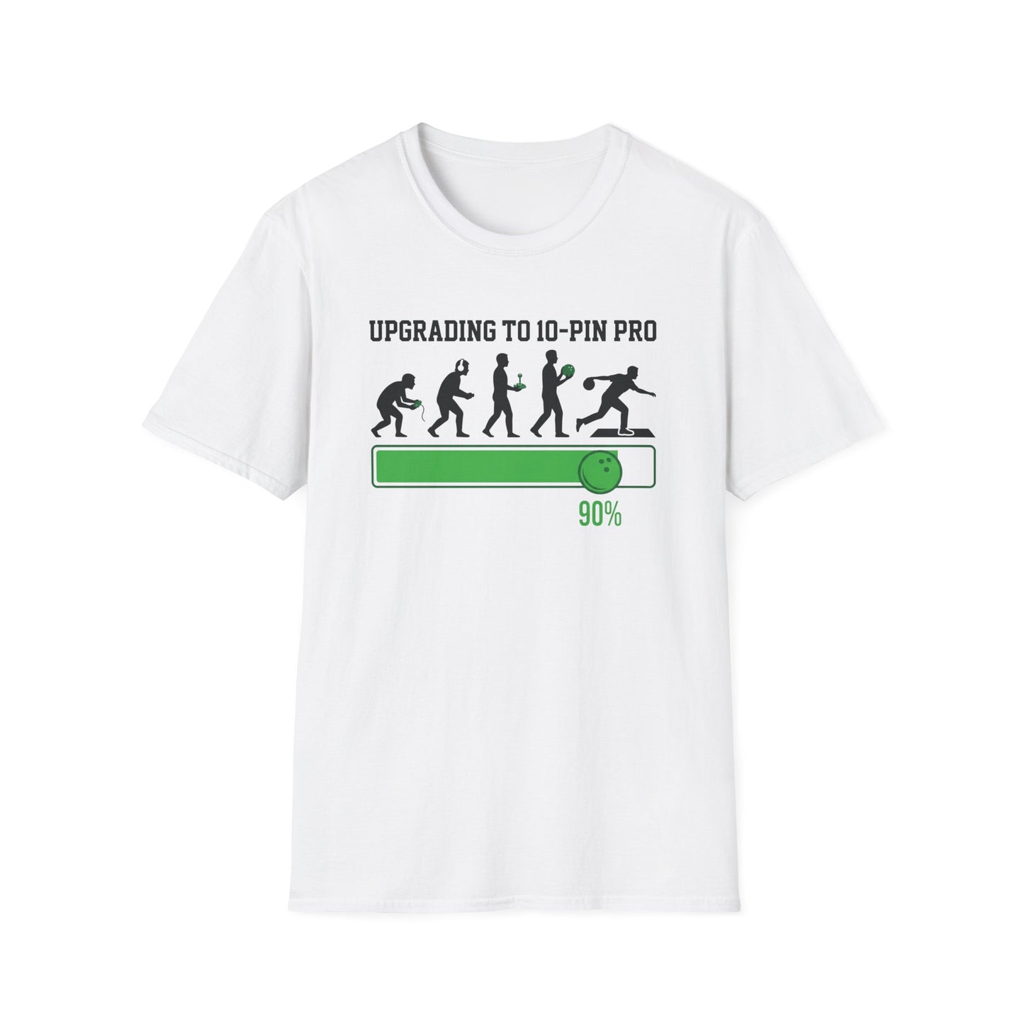 10 pin pro progress bowling T-Shirt