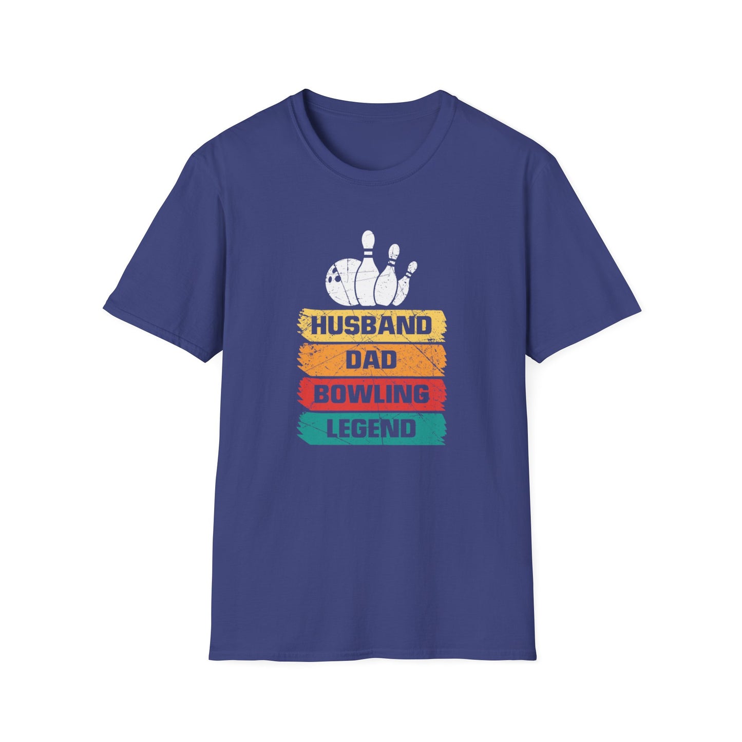 Husband. Dad. Bowling. Legend. T-Shirt