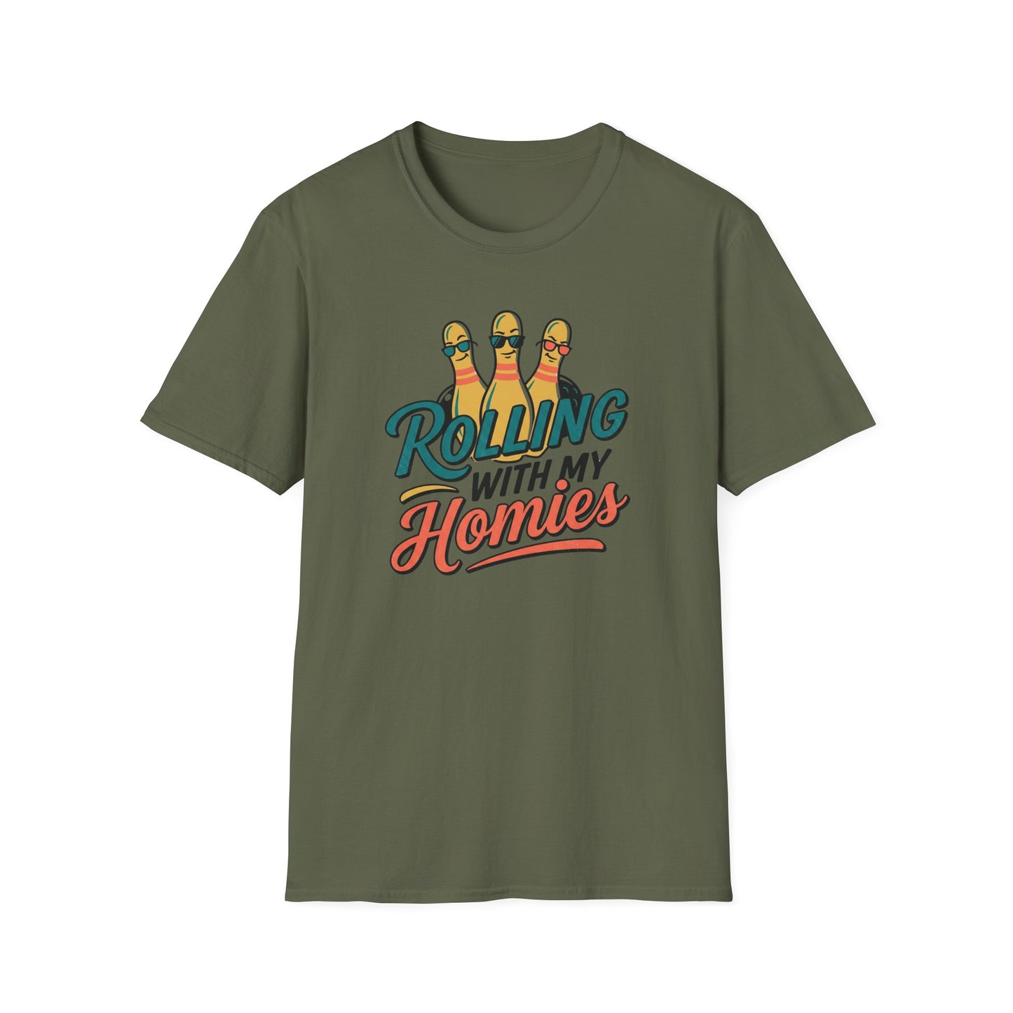 Rolling with my homies new design T-Shirt