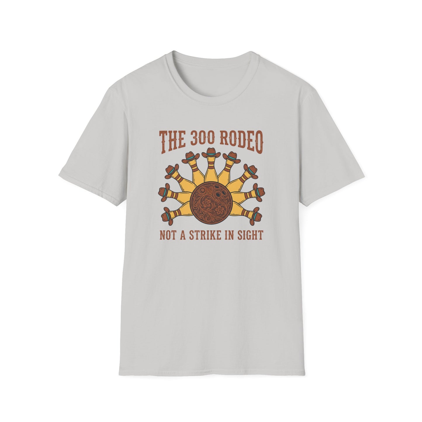 300 rodeo funny bowling T-Shirt