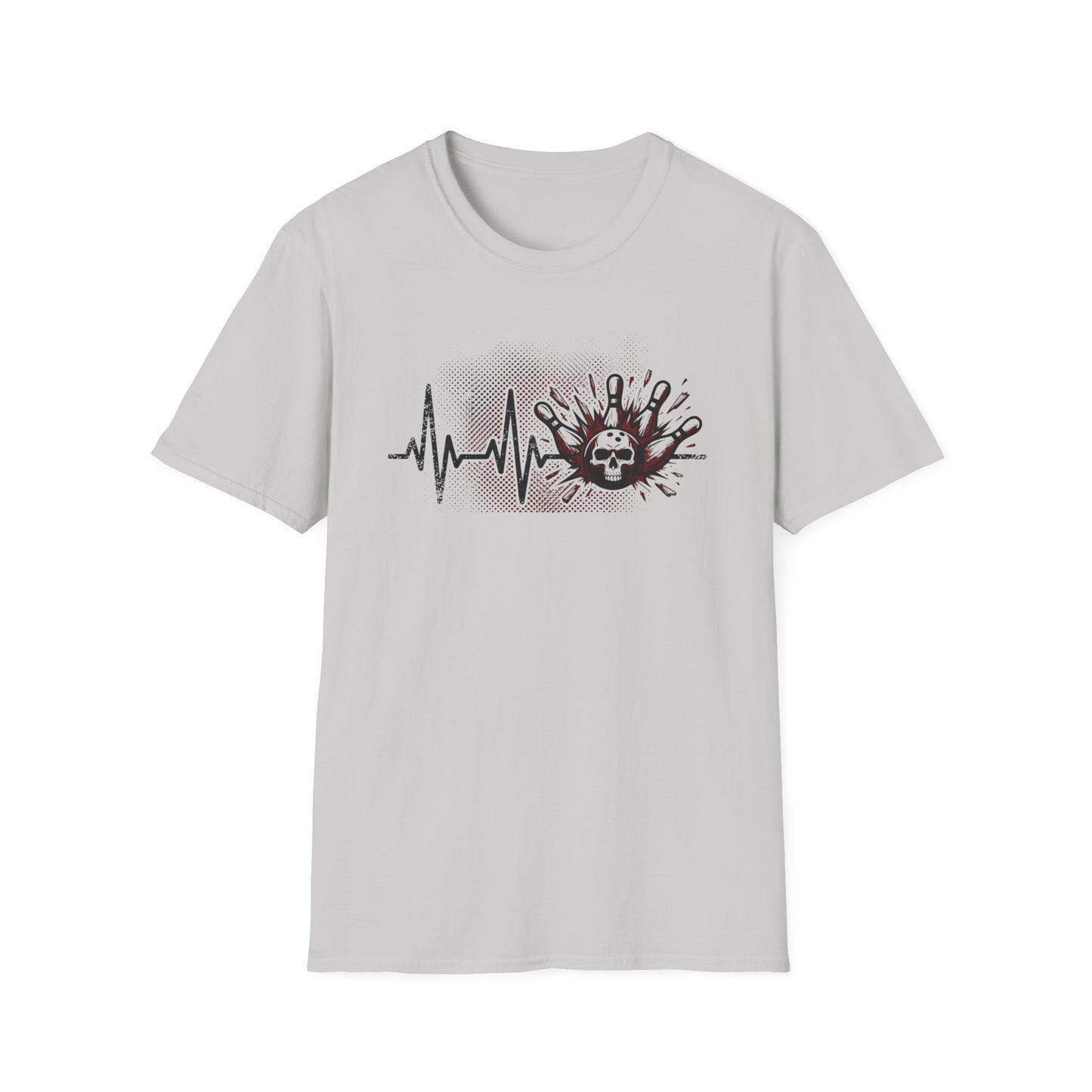 Heartline skull design T-Shirt
