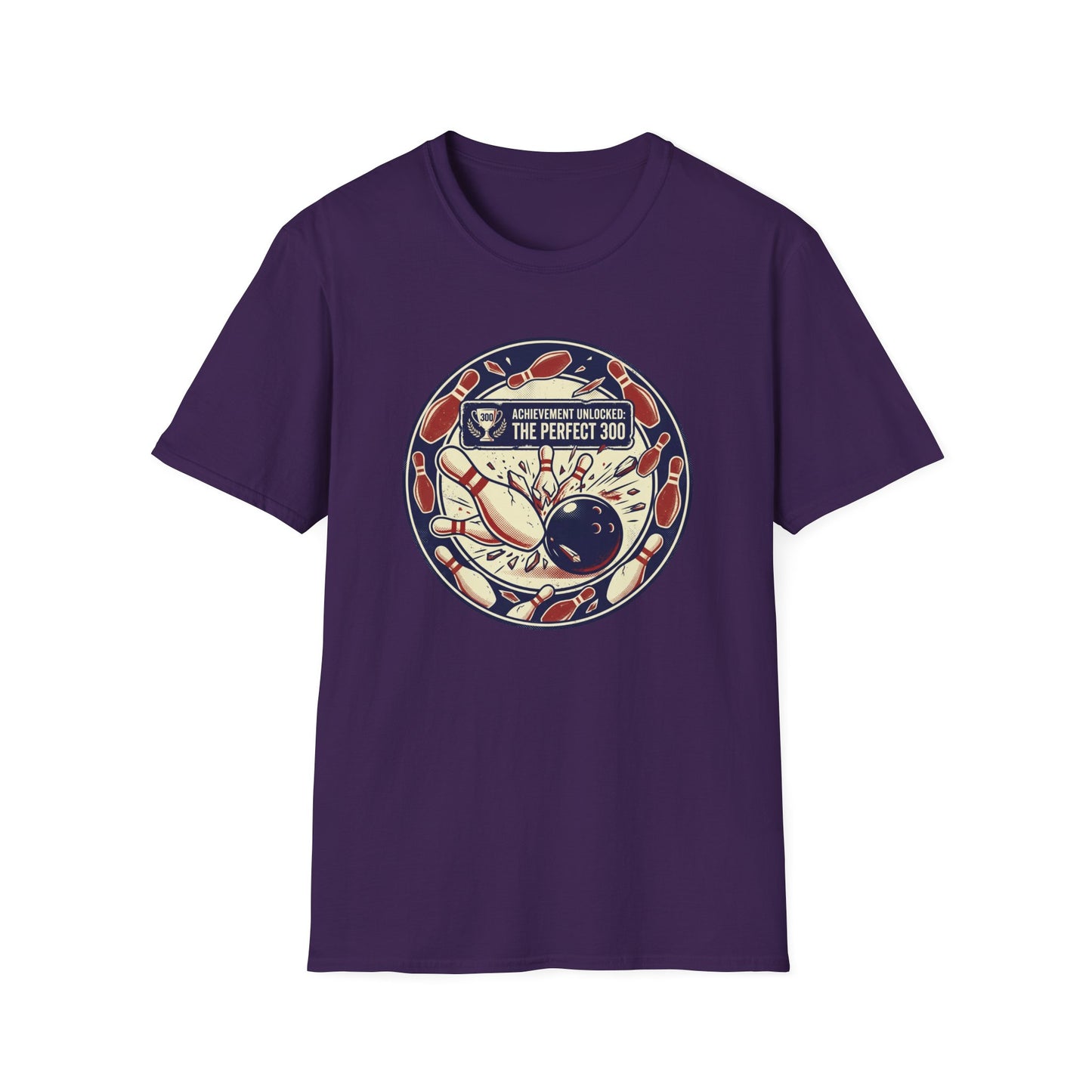Achievement unlocked perfect 300 bowling T-Shirt