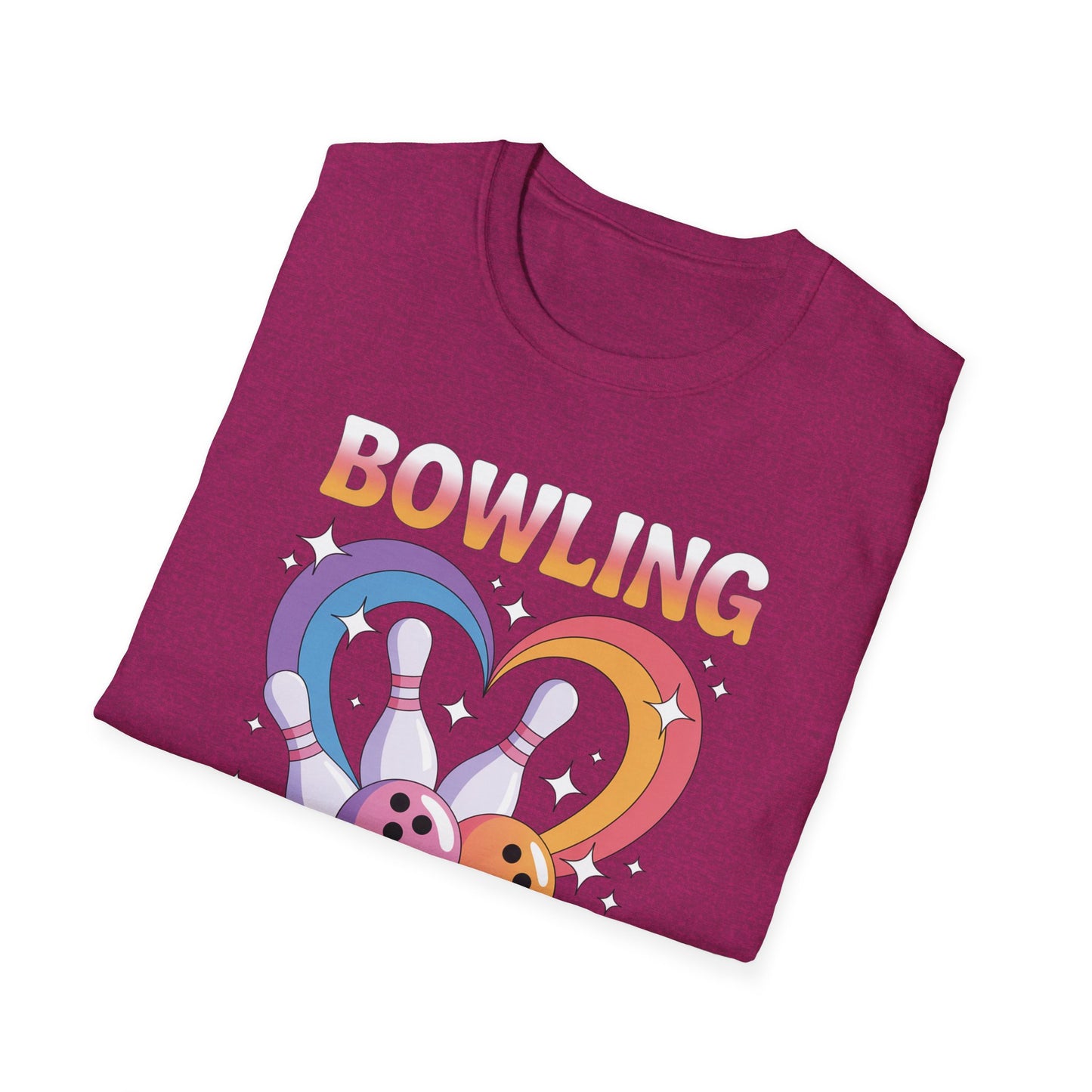 Bowling rainbow heart T-Shirt