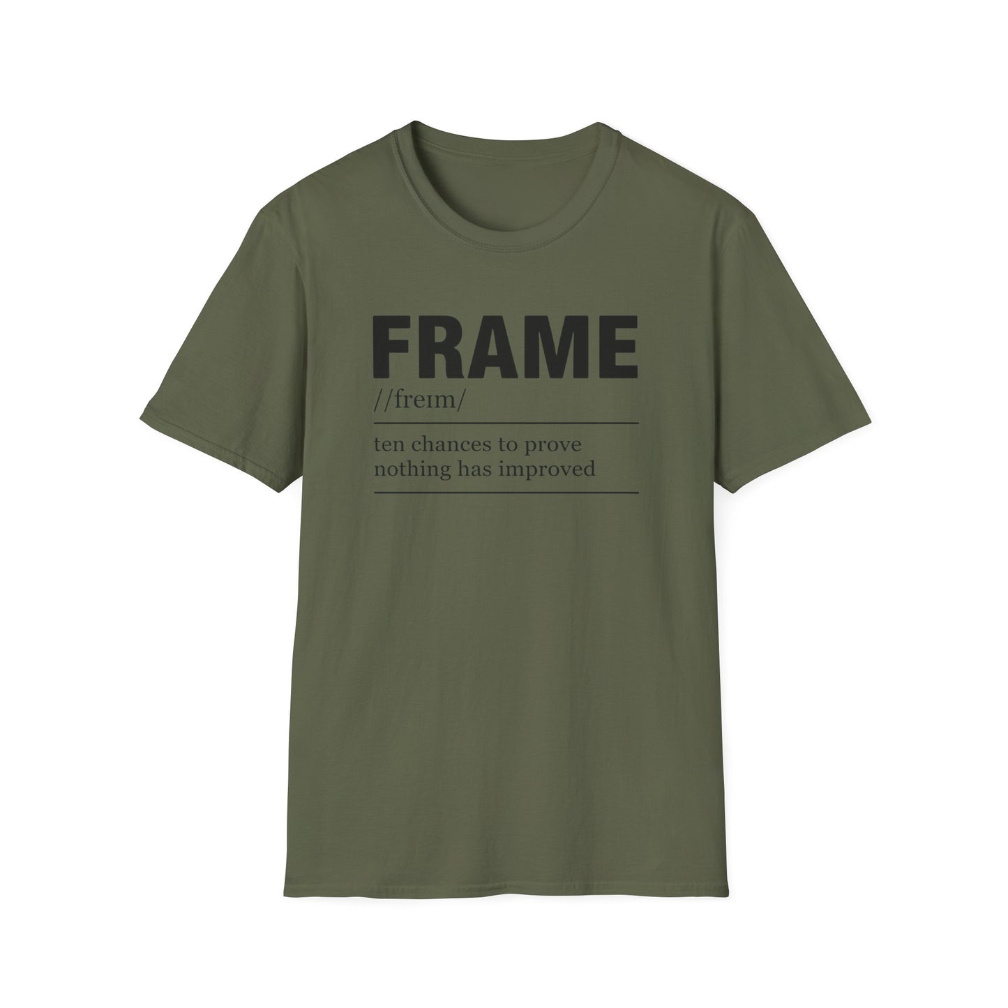 Frame definition funny bowling T-Shirt