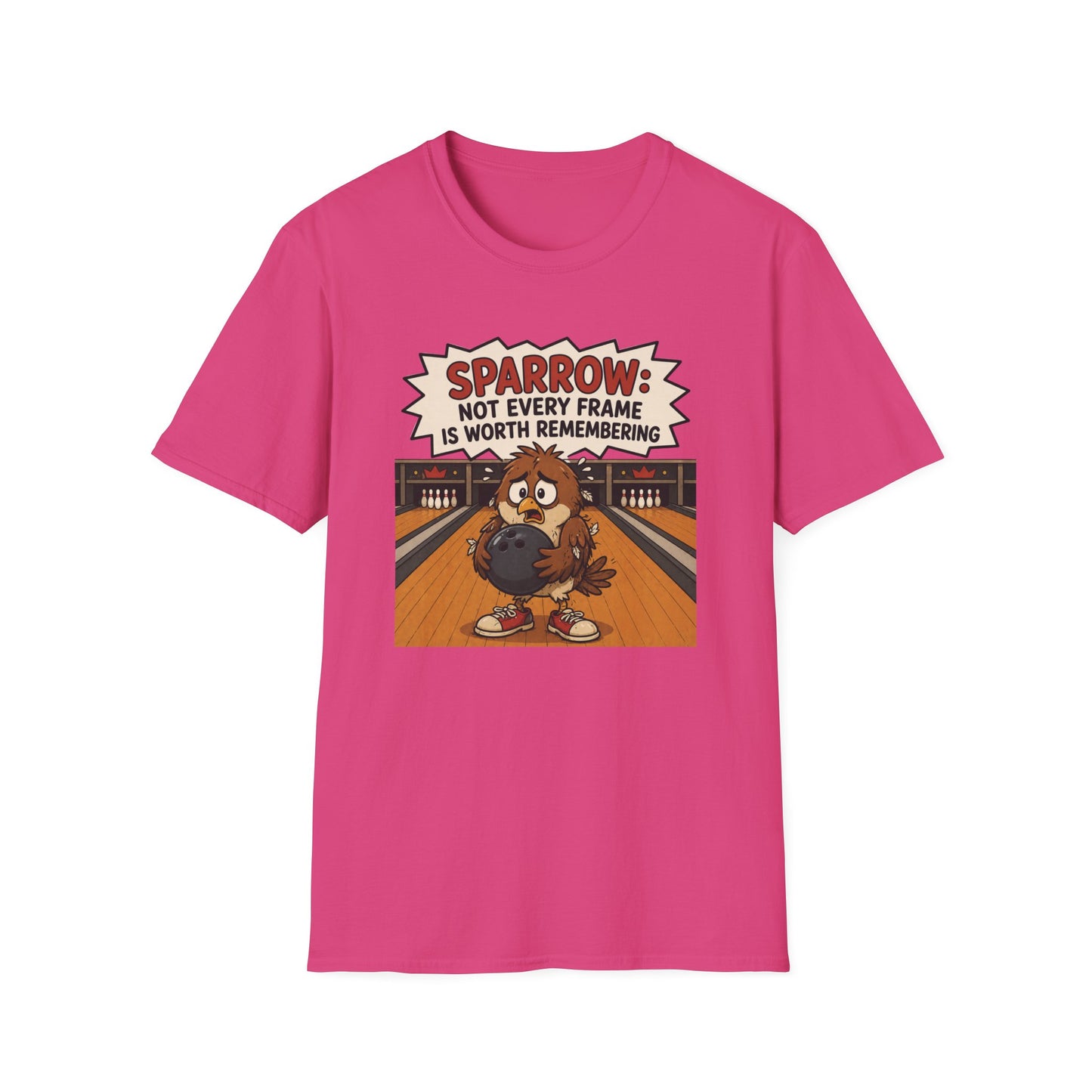 Sparrow funny bowling T-Shirt