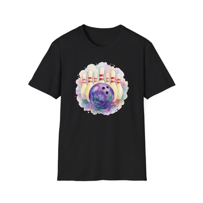 Watercolor cute bowling T-Shirt