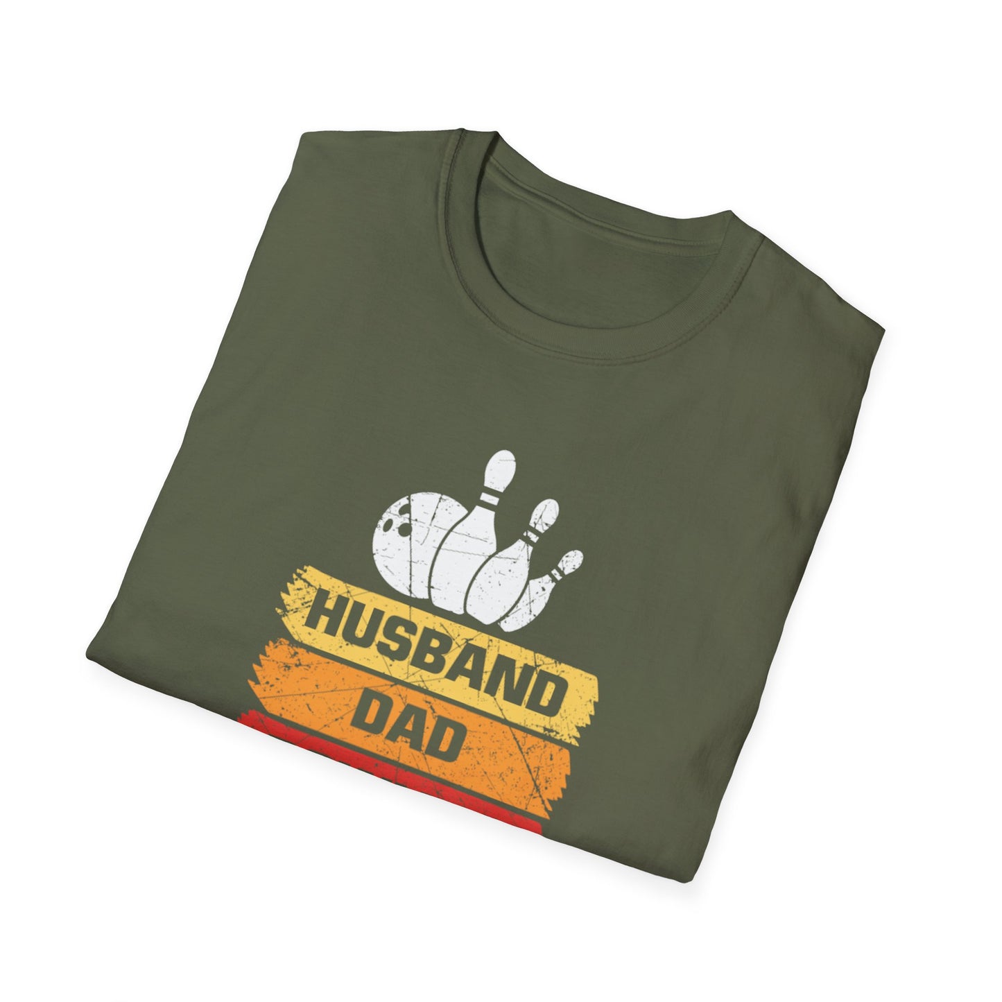 Husband. Dad. Bowling. Legend. T-Shirt