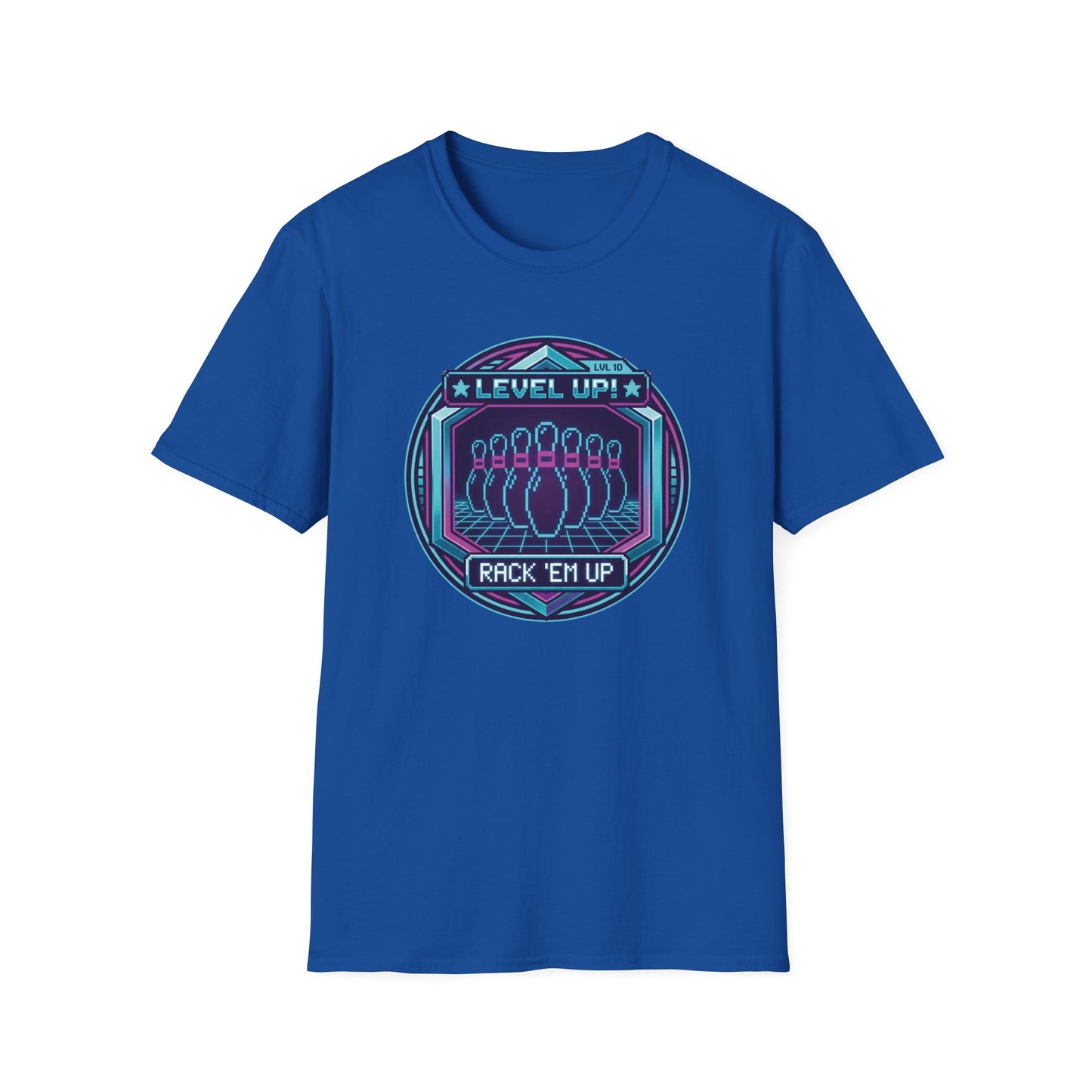 Level up gaming vaporwave retro T-Shirt